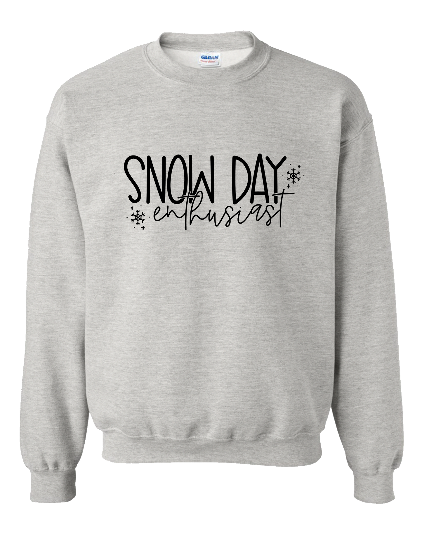 SWEATSHIRT Snow Day Enthusiast