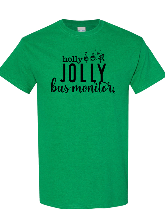 Holly Jolly Bus Monitor