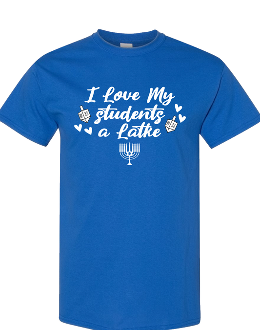 I Love My Students a Latke